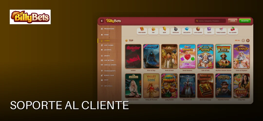 Soporte al cliente